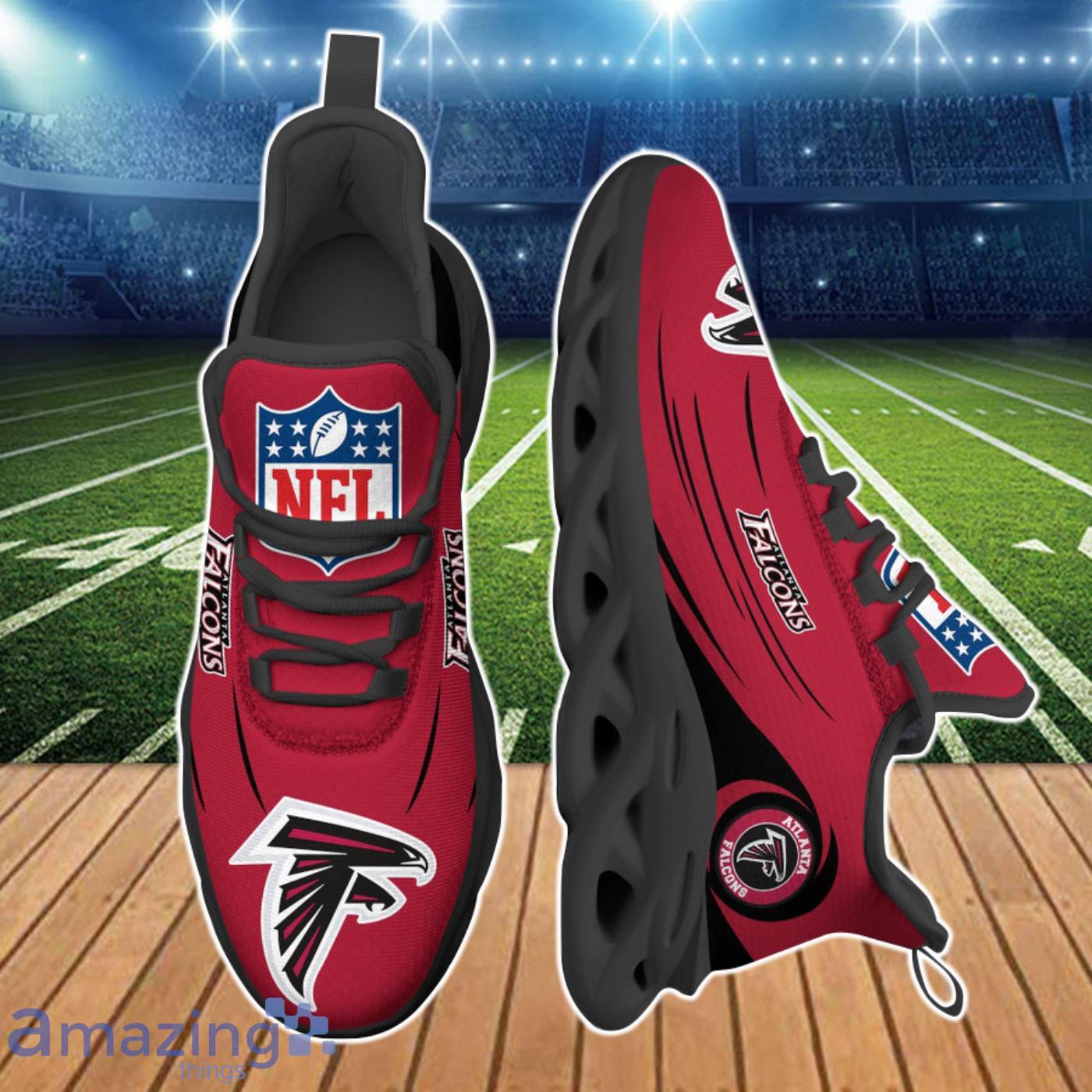 Atlanta Falcons NFL Max Soul Shoes for True Fans Product Photo 1