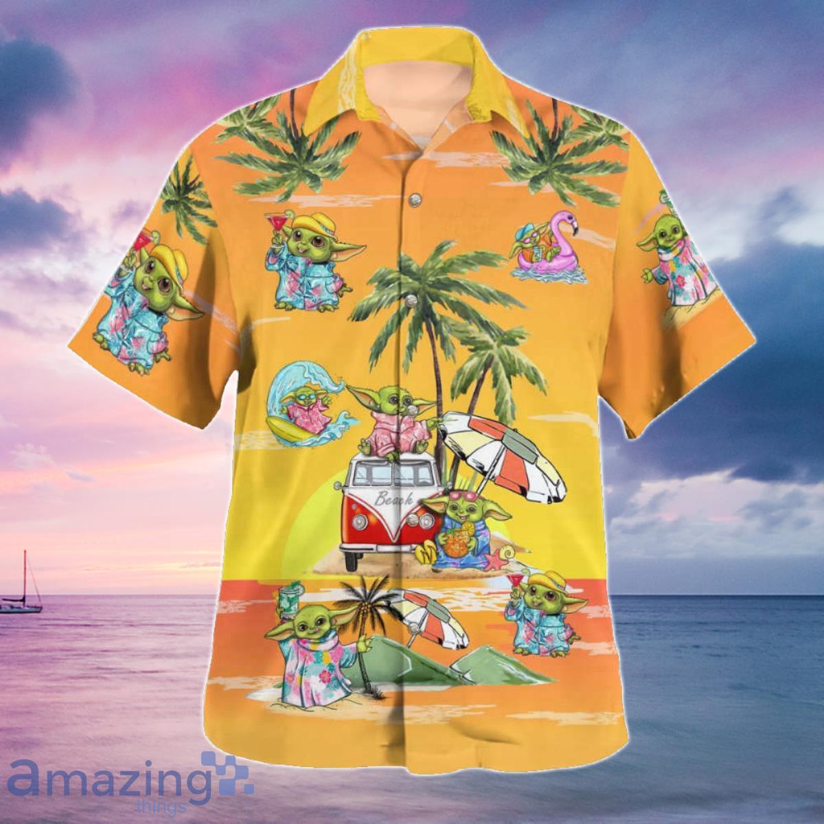Baby Yoda Summer Time Hawaiian Shirt Best Gift For Men Women Product Photo 1