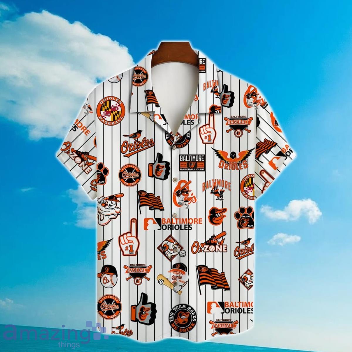 Baltimore Orioles Major League Baseball 3D Print Hawaiian Shirt For Real Fans Product Photo 2