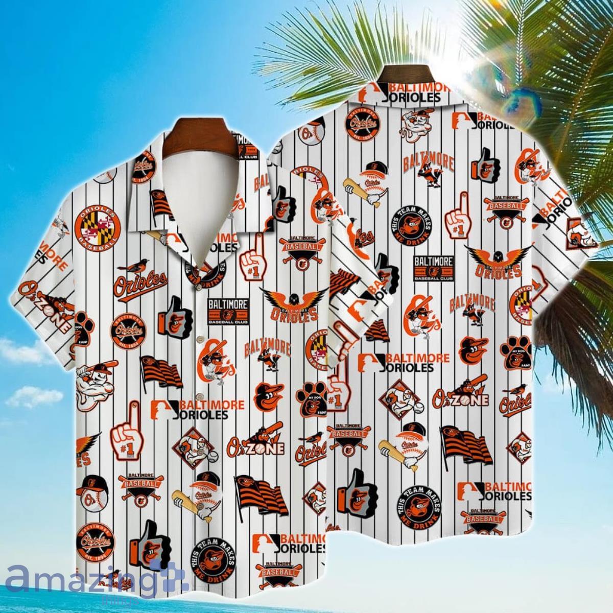 Baltimore Orioles Major League Baseball 3D Print Hawaiian Shirt For Real Fans Product Photo 1