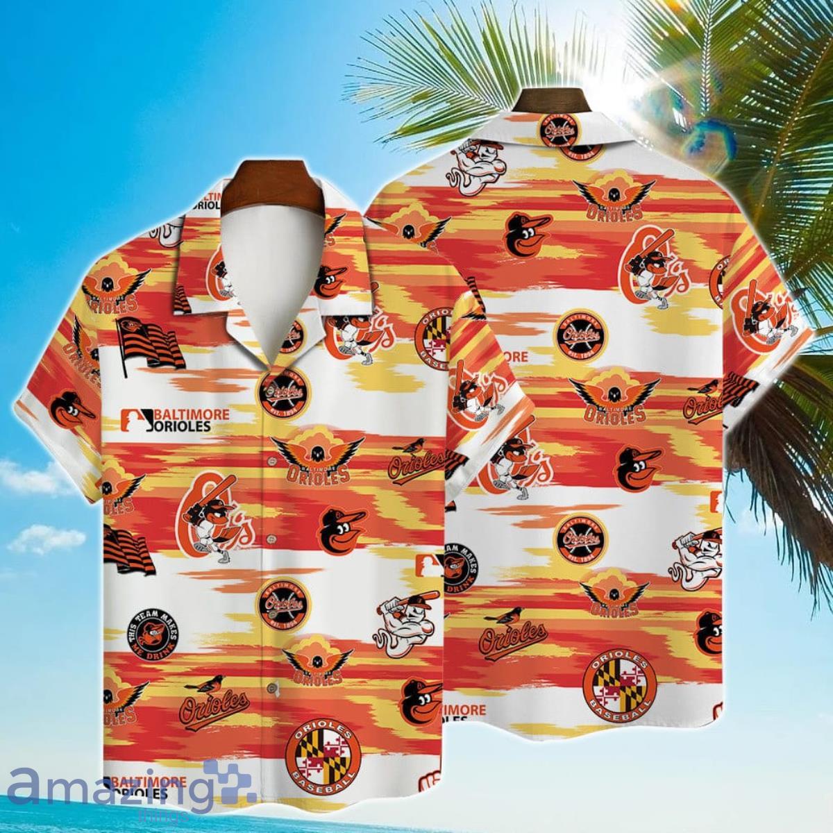 Baltimore Orioles Major League Baseball 3D Print Hawaiian Shirt Gift For Men And Women Product Photo 1