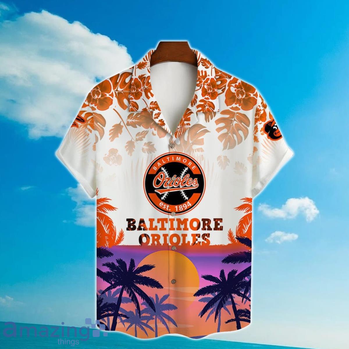Baltimore Orioles Major League Baseball 3D Print Hawaiian Shirt Personalized Product Photo 2