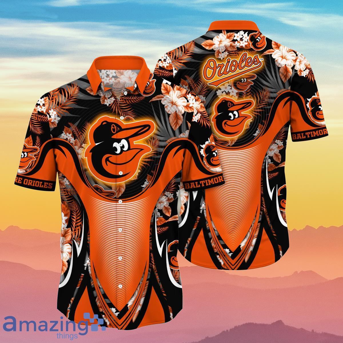 Baltimore Orioles MLB Flower Hawaiian Shirt Best Gift For Men And Women Fans Product Photo 1
