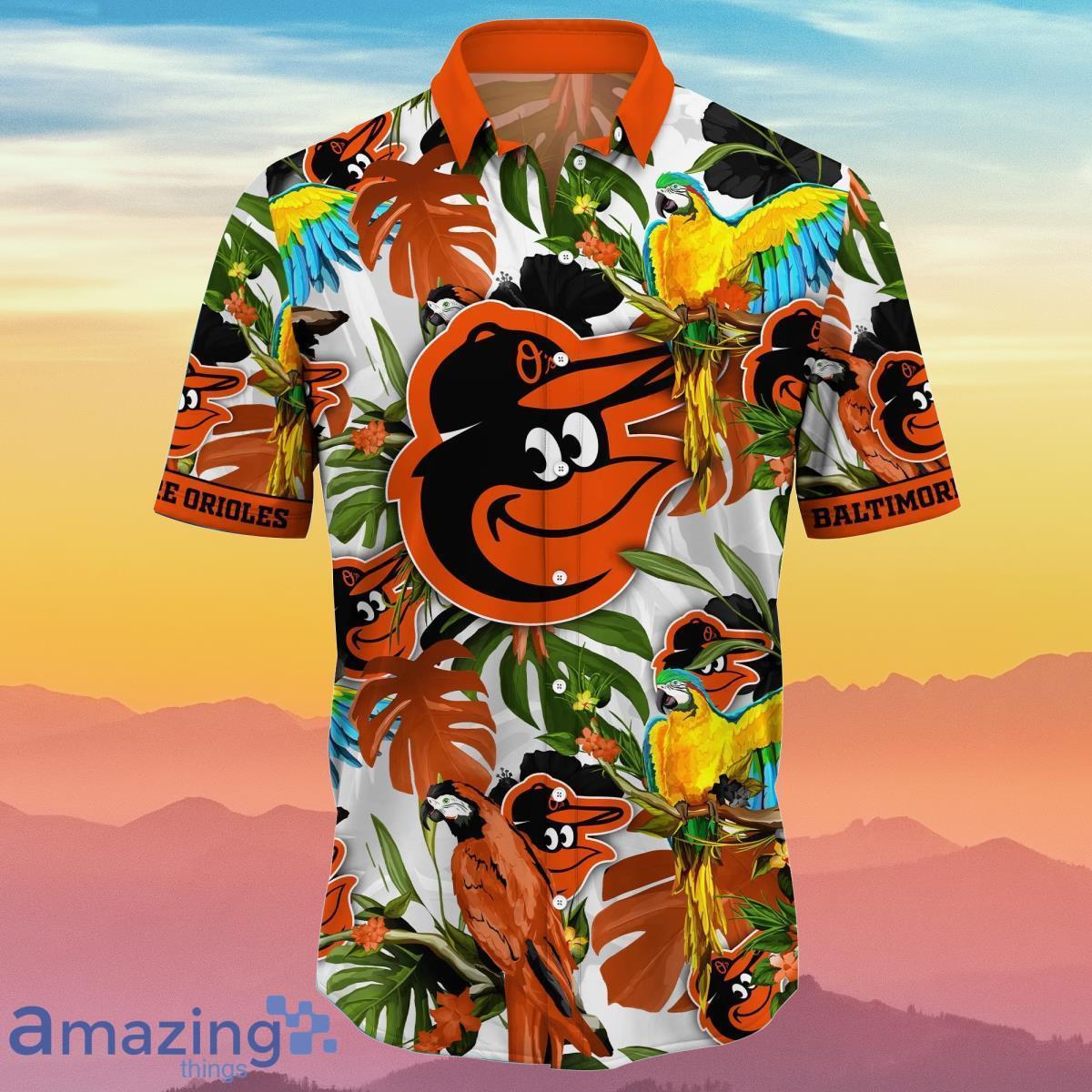 Baltimore Orioles MLB Flower Hawaiian Shirt Best Gift Idea For Fans