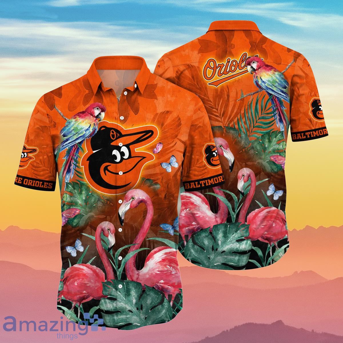 Baltimore Orioles MLB Flower Hawaiian Shirt Ideal Gift For Fans