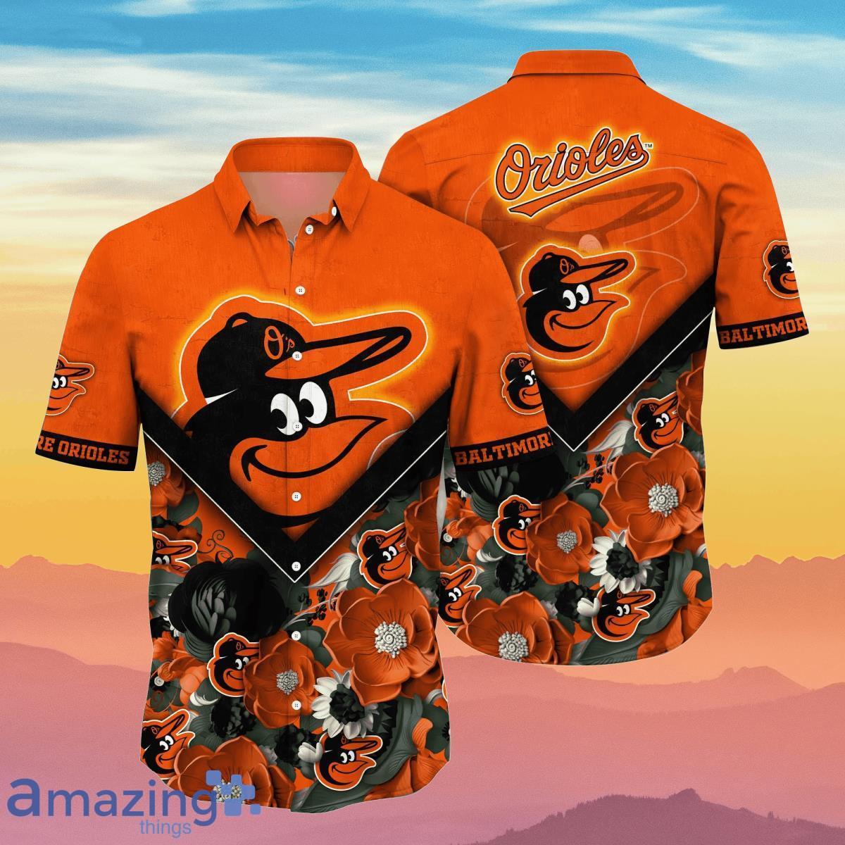 Baltimore Orioles MLB Flower Hawaiian Shirt Ideal Gift For Men And