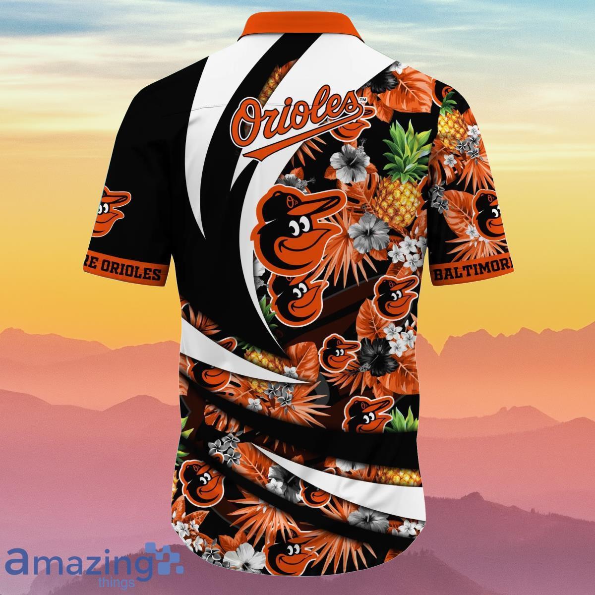 Baltimore Orioles MLB Flower Hawaiian Shirt Special Gift For Fans