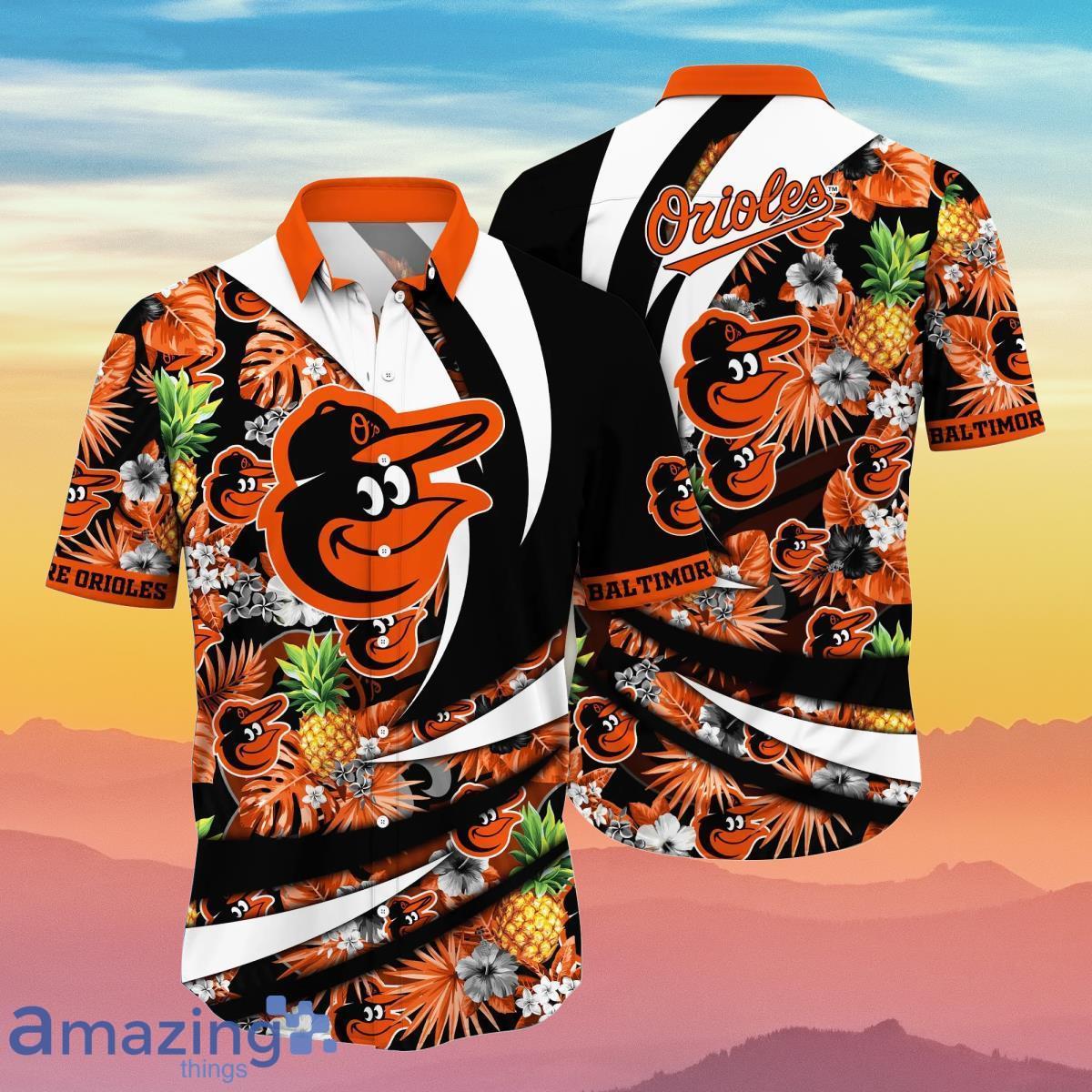 Orange Tropical Vibes MLB Baseball San Francisco Giants Hawaiian