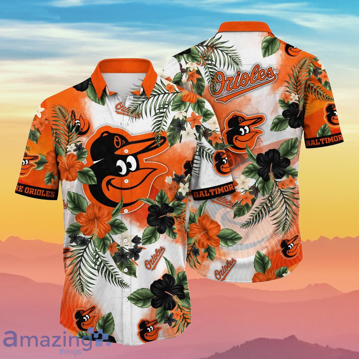 Baltimore Orioles MLB Flower Hawaiian Shirt Summer Football Best