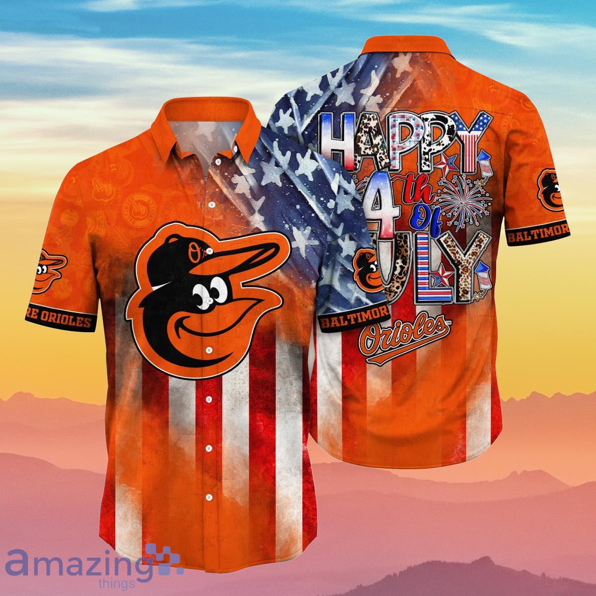 Baltimore Orioles MLB Hawaiian Shirt 4th Of July Independence Day Ideal  Gift For Men And Women