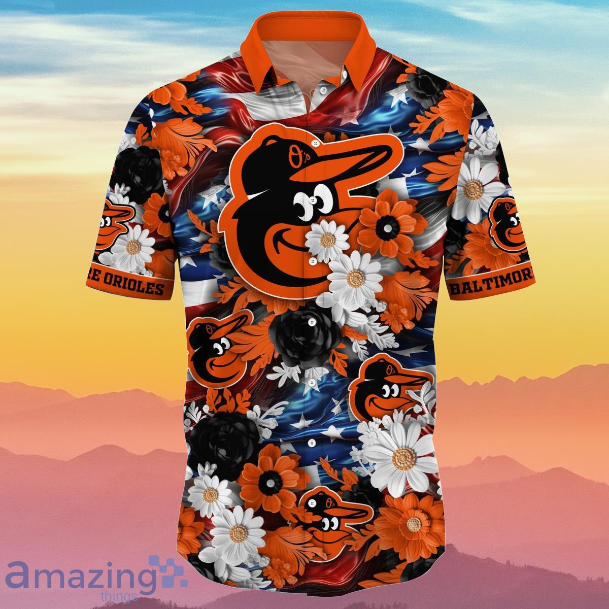 Baltimore Orioles MLB Hawaiian Shirt 4th Of July Independence Day Unique Gift For Men And Women Fans Product Photo 2