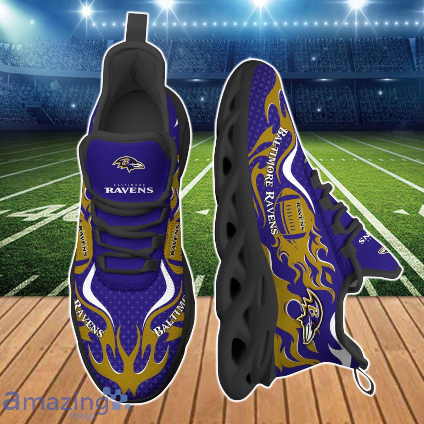 Baltimore Ravens NFL Clunky Max Soul Shoes Product Photo 2