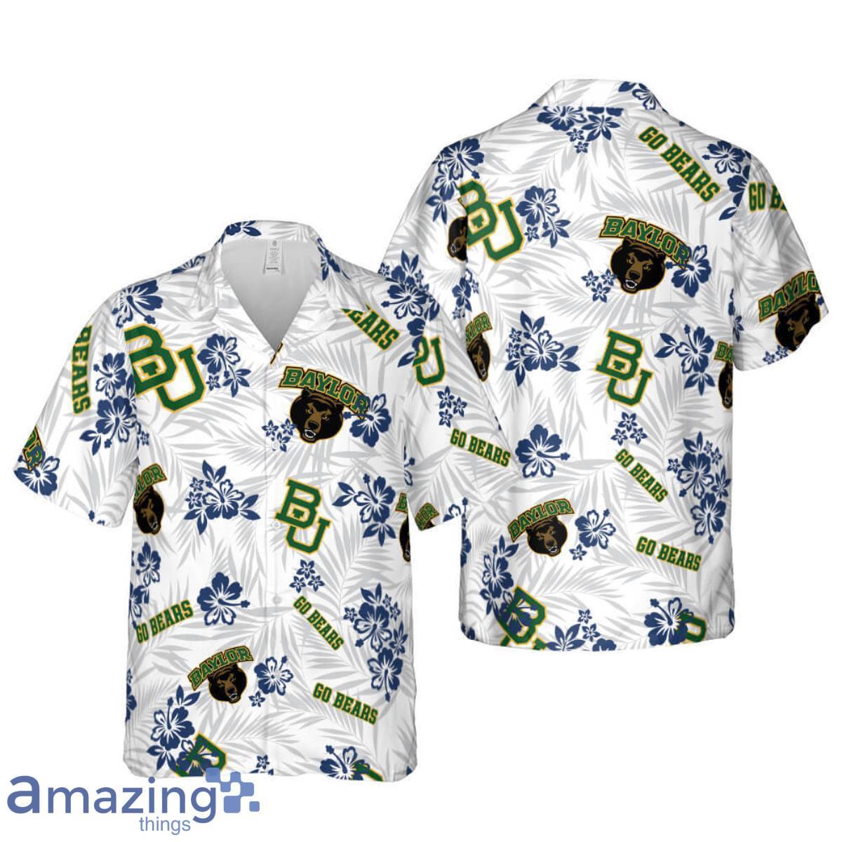 Baylor Bears Football Floral Hawaiian Shirt For Men And Women Product Photo 1