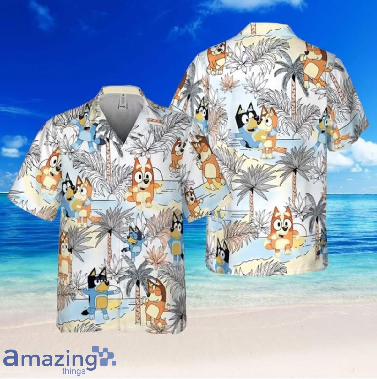 BlueyDad Family Hawaiian Shirt Unique Gift For Men And Women Product Photo 1