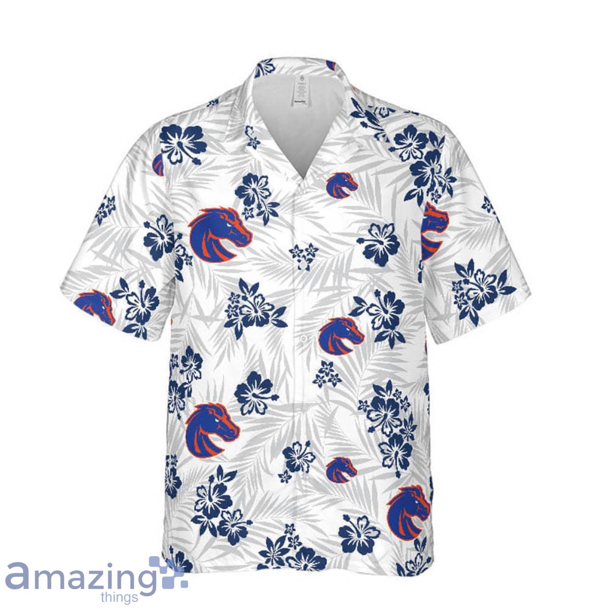 Boise State Broncos NCAA Flower Hawaiian Shirt 3D Shirt, Unique