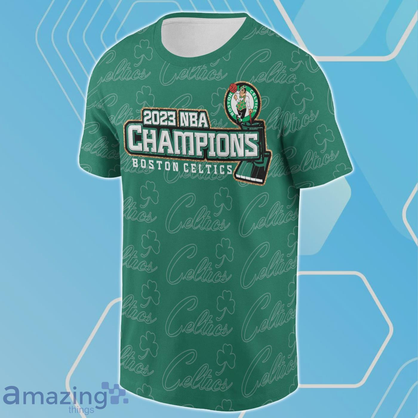 National Basketball Champions Boston Celtics 2023 logo T-shirt