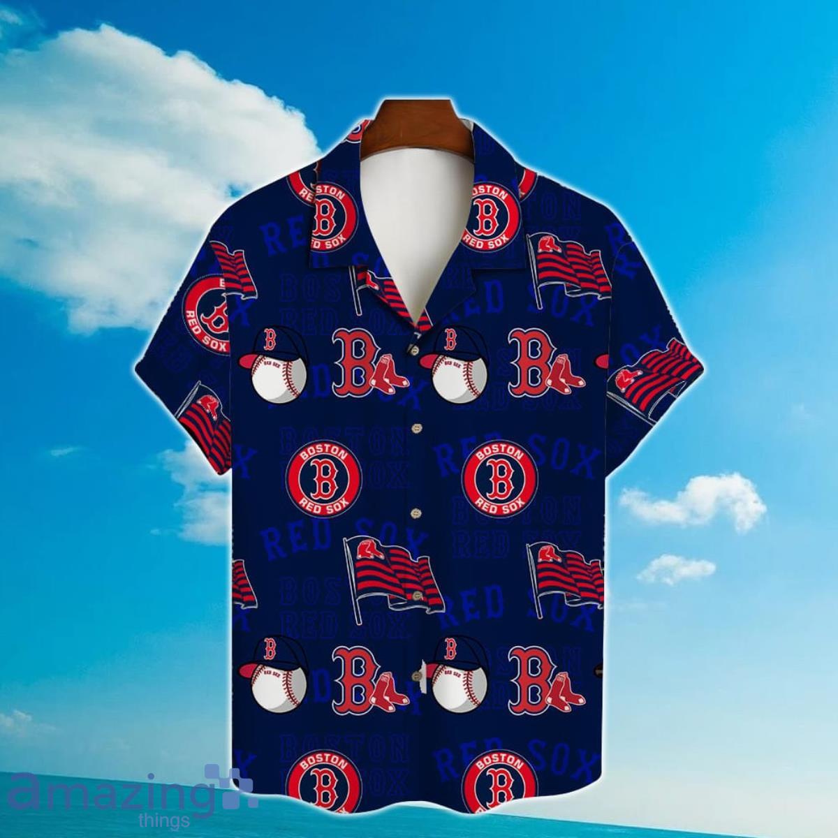 Boston Red Sox Major League Baseball 3D Print Hawaiian Shirt