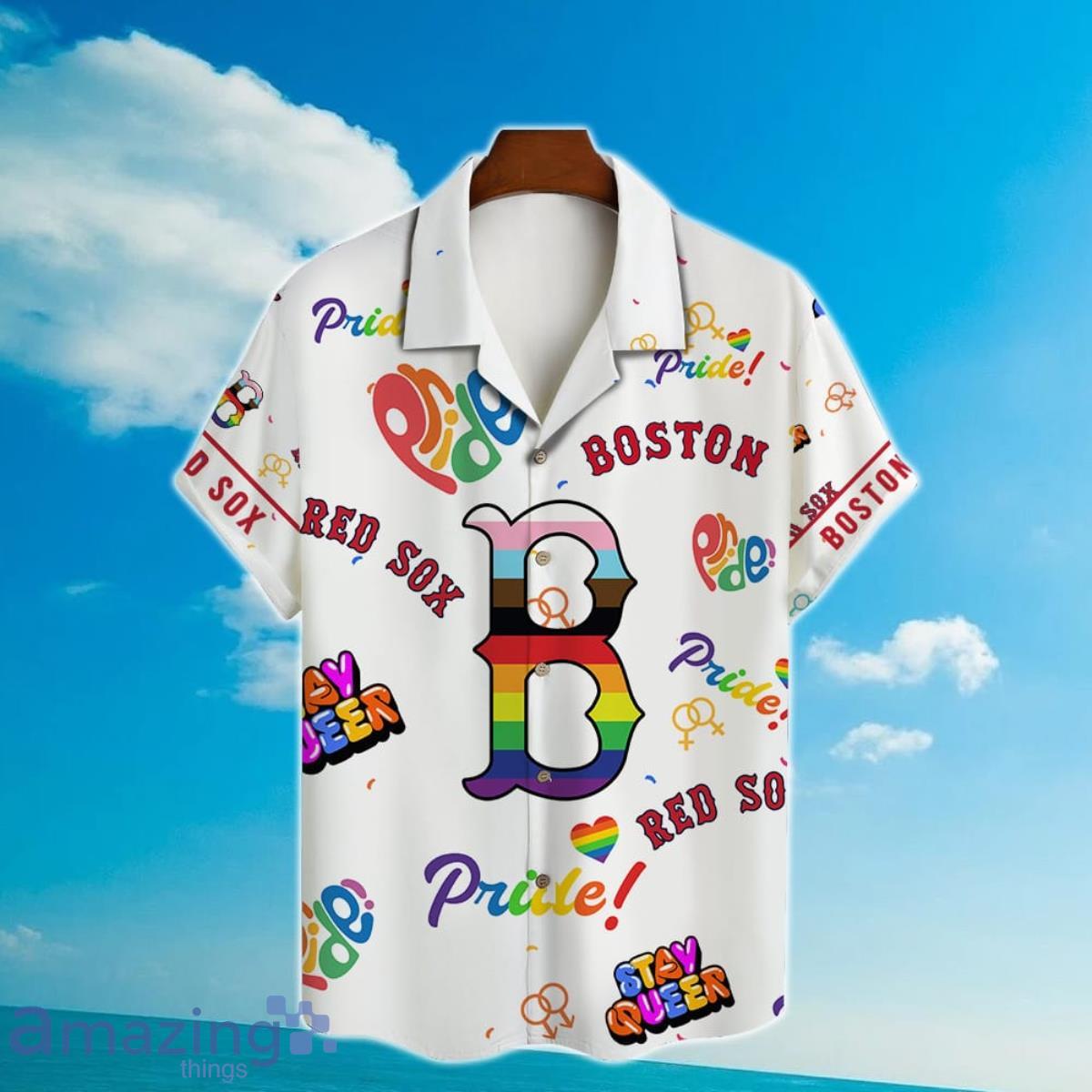 Boston Red Sox MLB Happy Pride Month Hawaiian Shirt