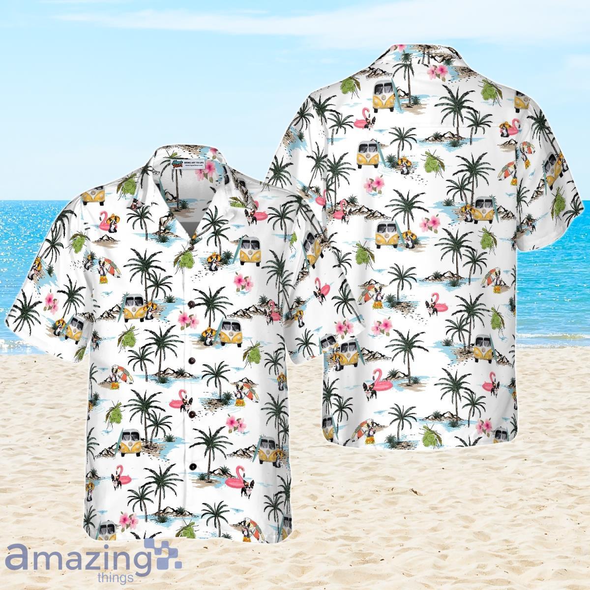 Boston Terrier Hawaii Hawaiian Shirt For Men And Women Product Photo 1