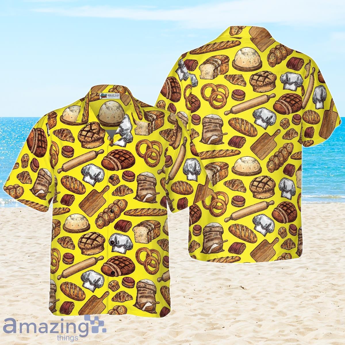 Bread And Pastry Food Hawaiian Shirt Gift For Men And Women Product Photo 1