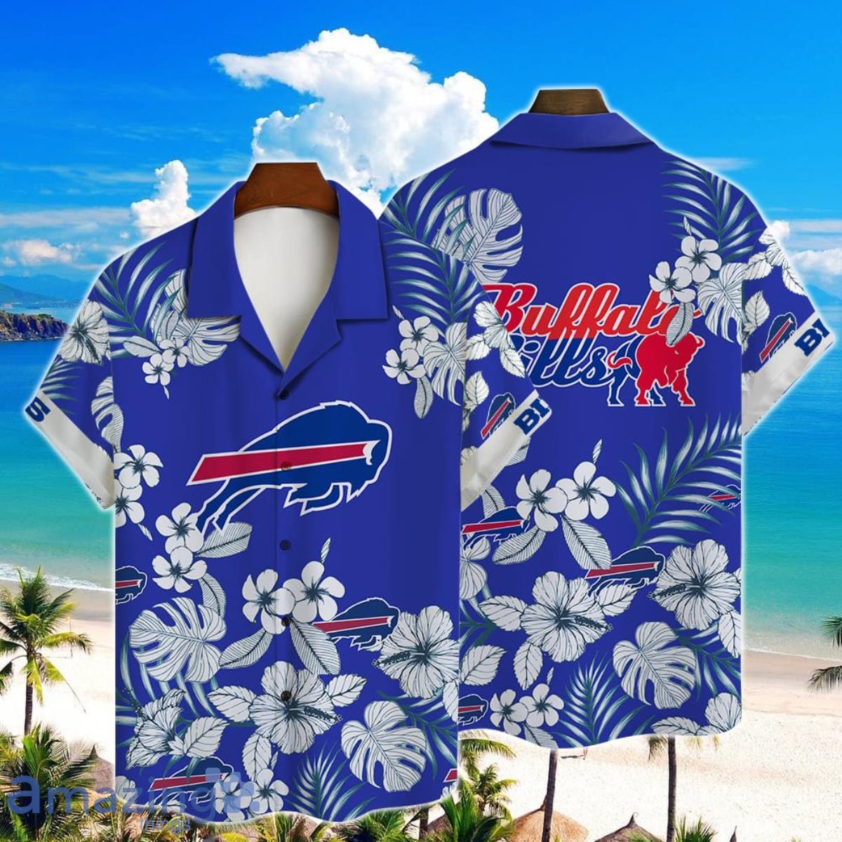 Buffalo Bills Hibiscus Hawaiian Shirt - Hot Sale 2023