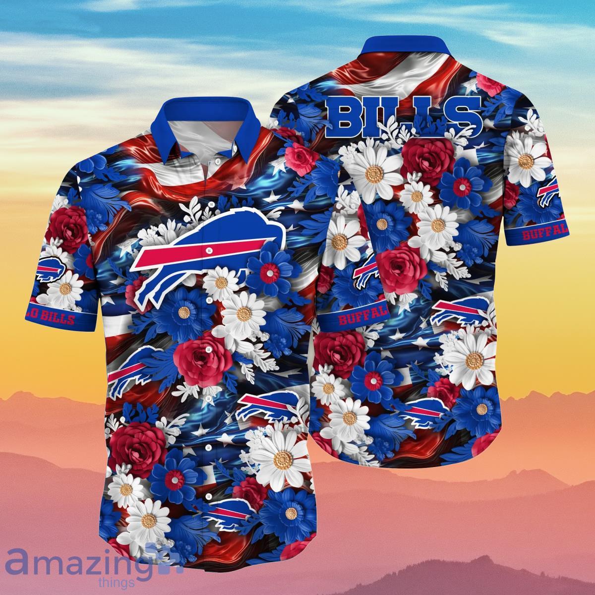 Nfl Buffalo Bills Hawaiian Shirt Independence Day 4th Of July - Shibtee  Clothing