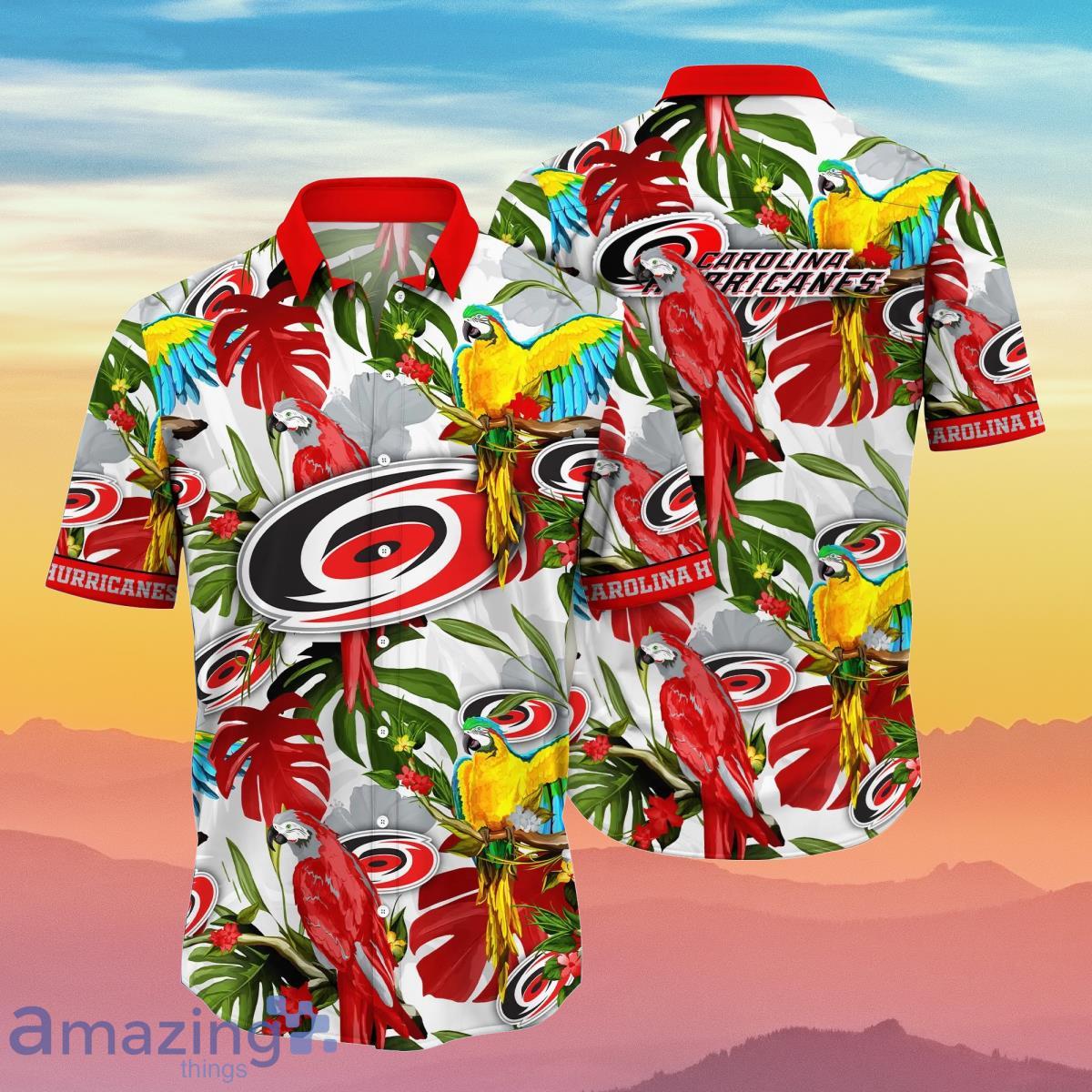 Carolina Hurricanes NHL Flower Hawaiian Shirt Best Gift Idea For Fans Product Photo 1