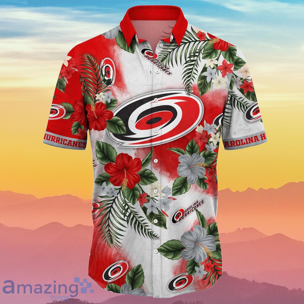 Carolina Hurricanes NHL Flower Hawaiian Shirt Summer Football Unique Gift  For Real Fans
