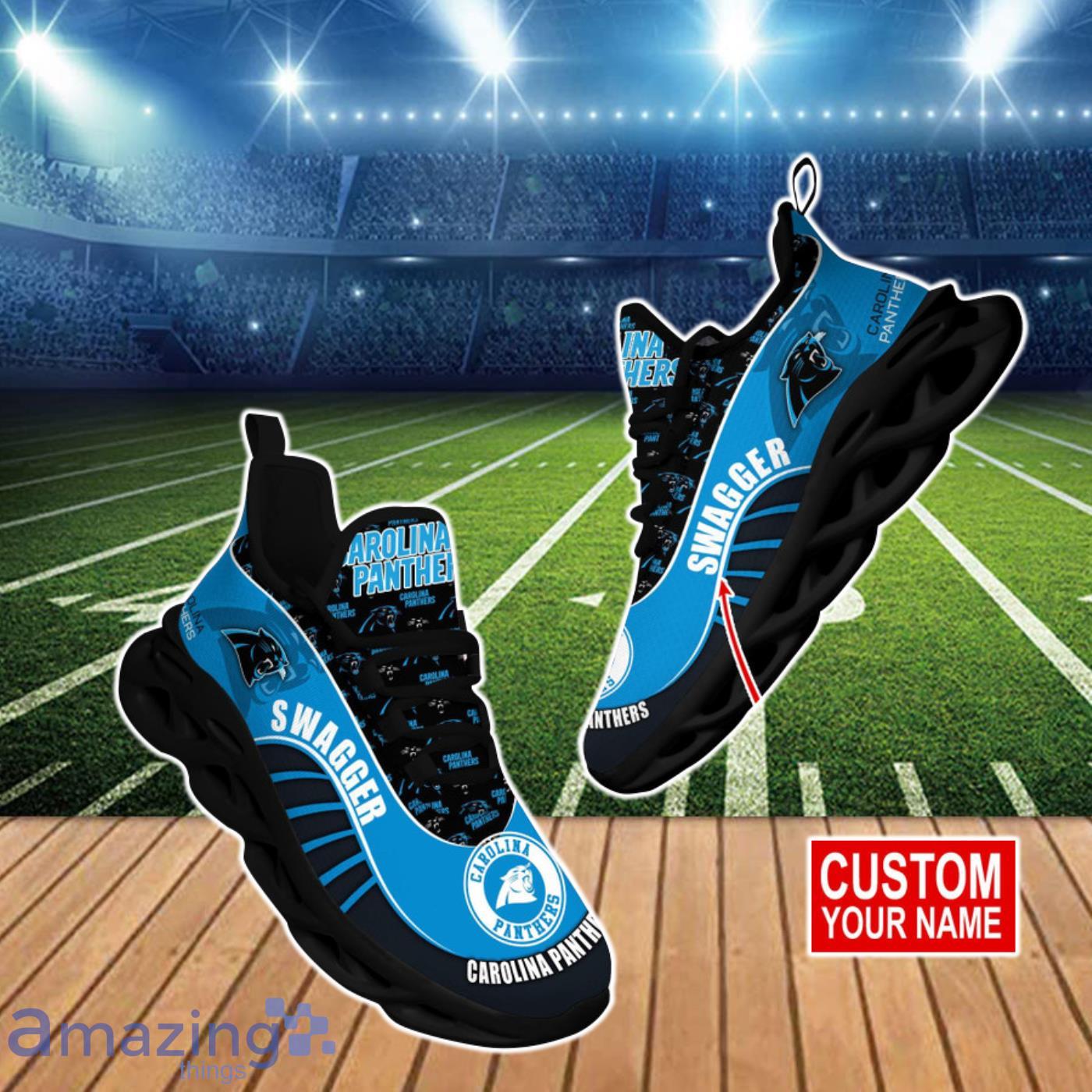 Carolina Panthers NFL Clunky Max Soul Shoes Custom For Men And Women Fans Product Photo 1