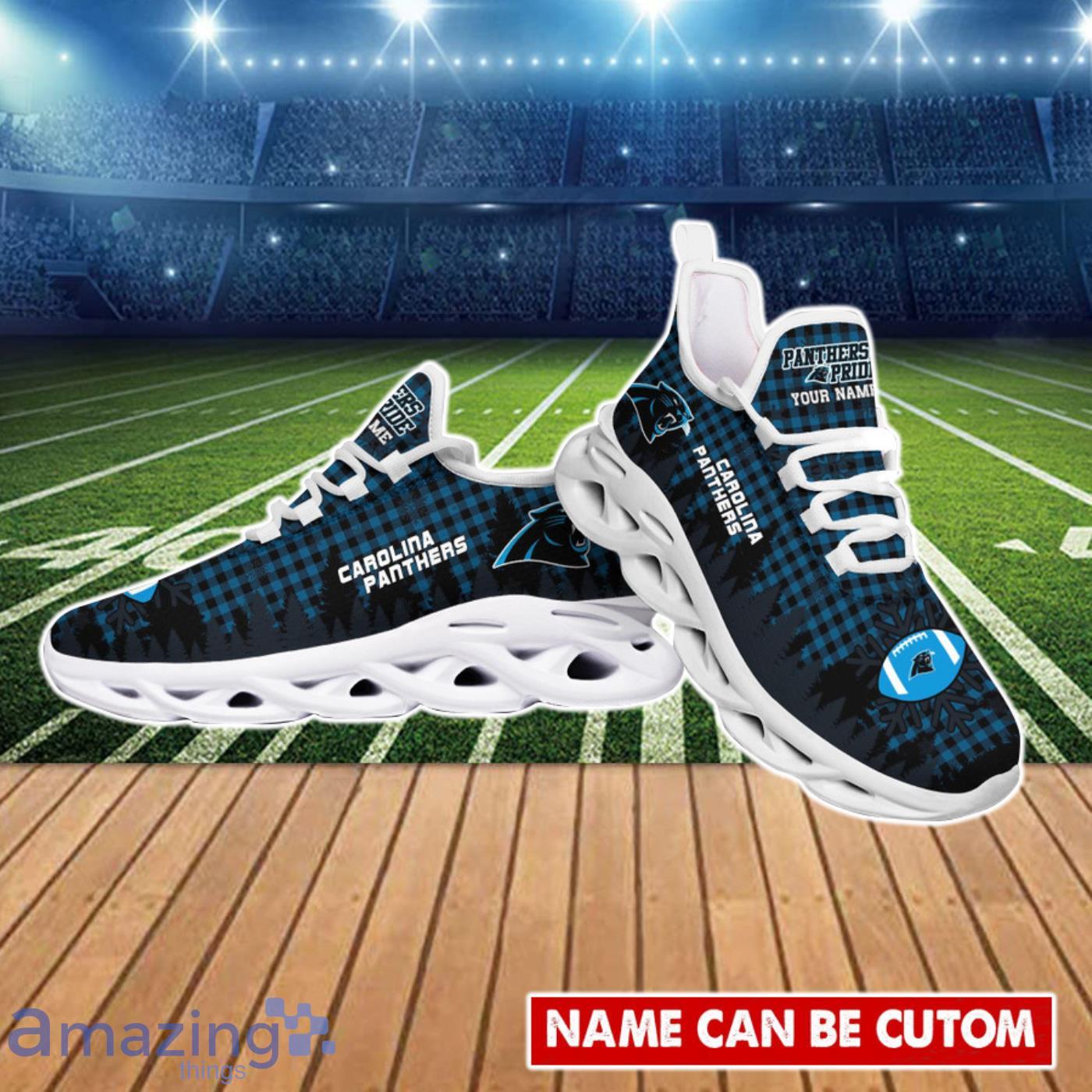 Carolina Panthers NFL Clunky Max Soul Shoes Custom Ideal Gift For True Fans image Carolina Panthers NFL Clunky Max Soul Shoes Custom Ideal Gift For True Fans Product Photo 4