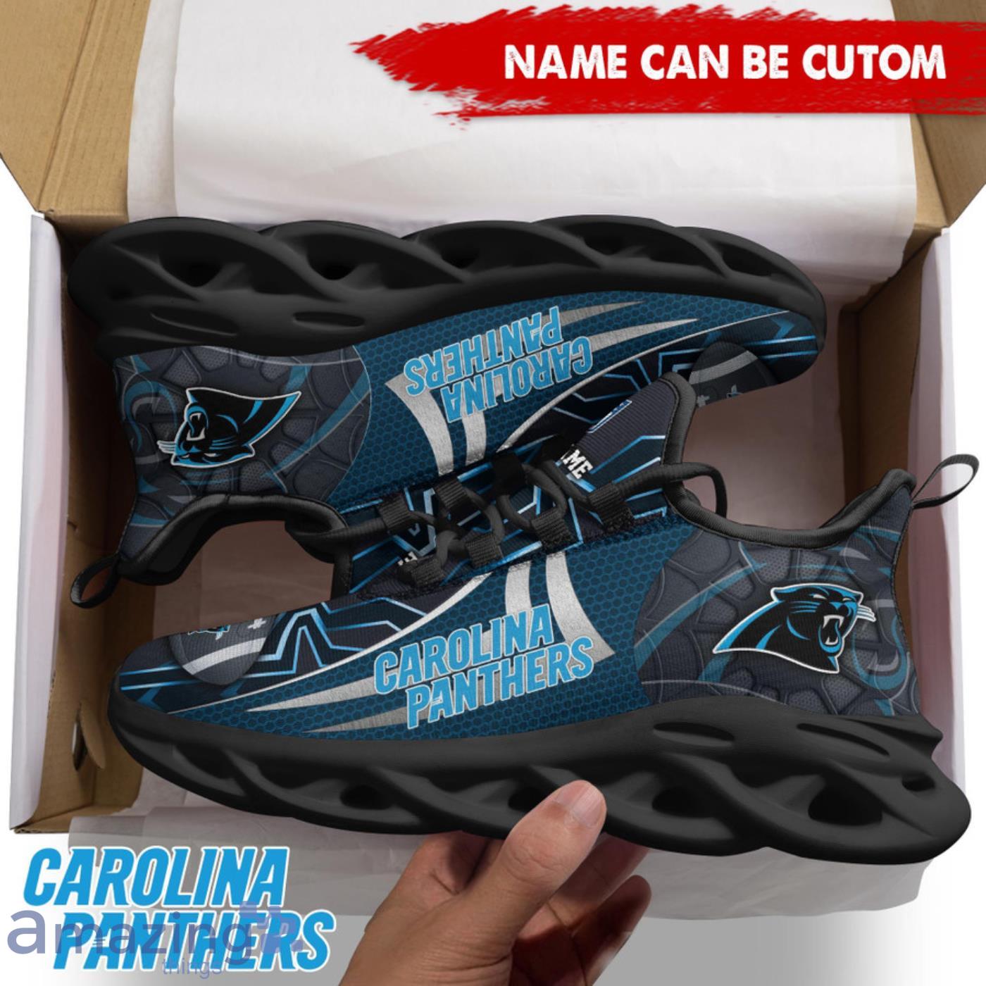 Carolina Panthers-Personalized Max Soul Shoes Best Gift For Men