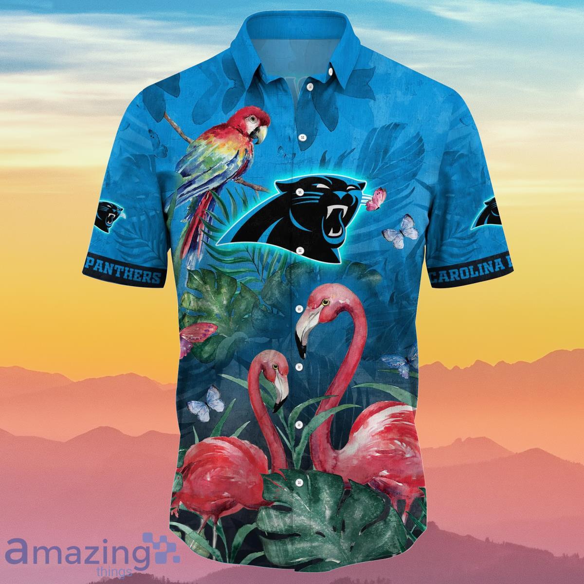 NEW FASHION 2023 Carolina Panthers T-shirt 3D new style Short Sleeve gift  for fan