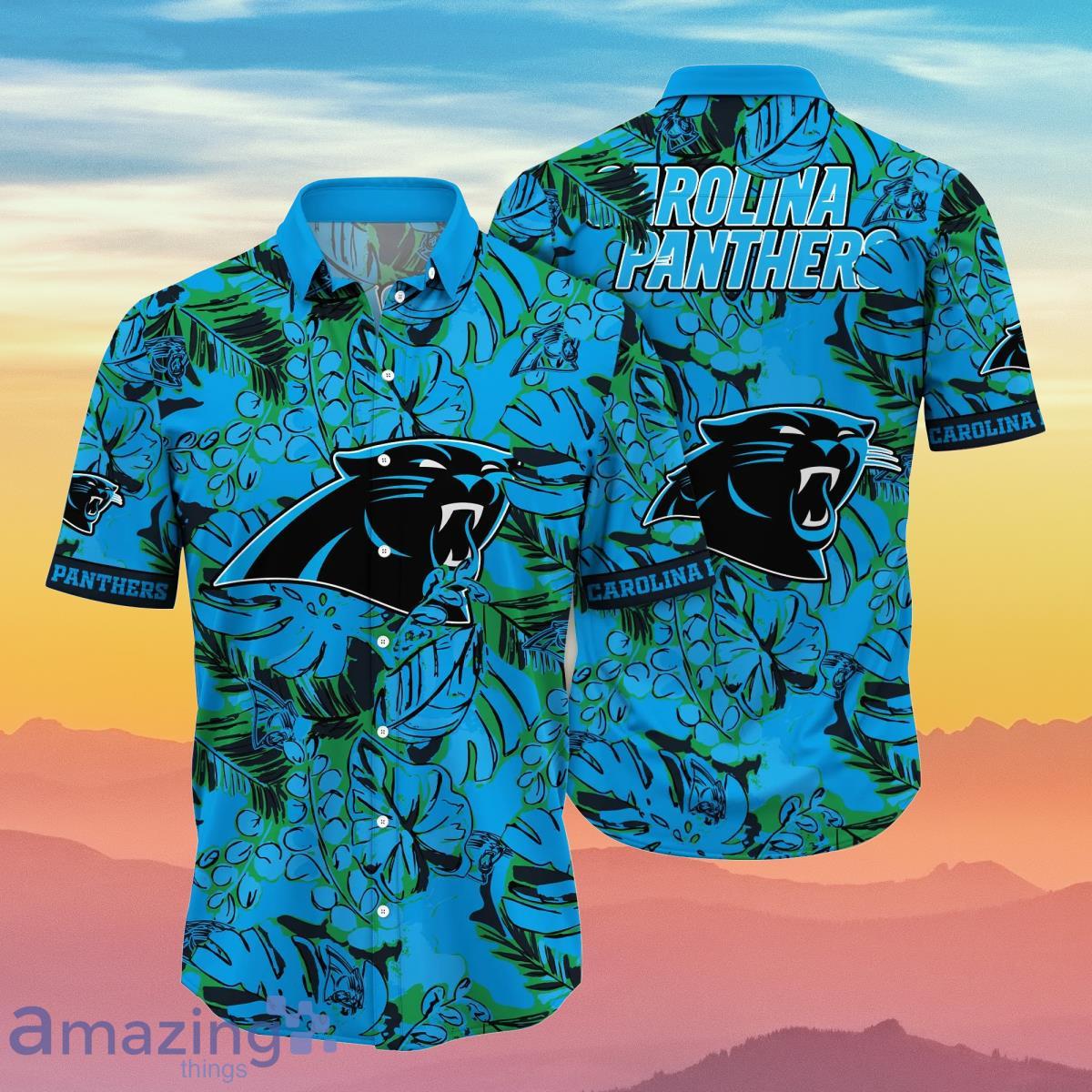 Carolina Panthers NFL Flower Hawaiian Shirt Impressive Gift For Real Fans Product Photo 1