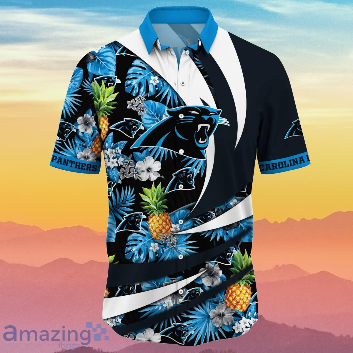 Carolina Panthers NFL Flower Hawaiian Shirt Summer Football Best Idea For  Real Fans