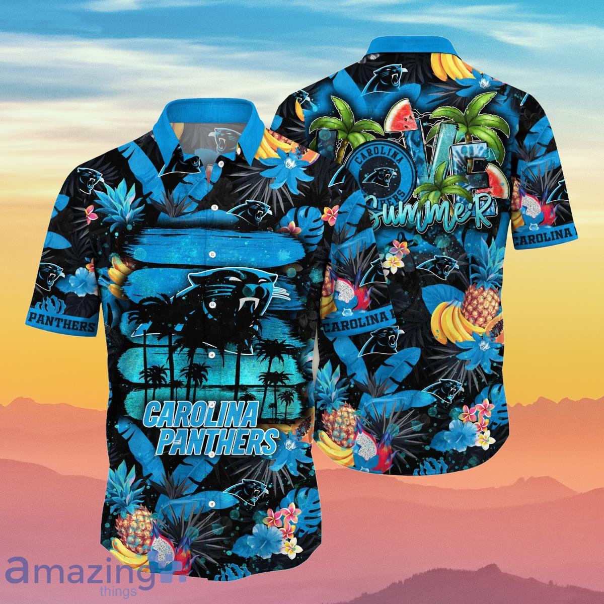 Carolina Panthers NFL Flower Hawaiian Shirt Summer Football Gift For True  Fans Product Photo 1