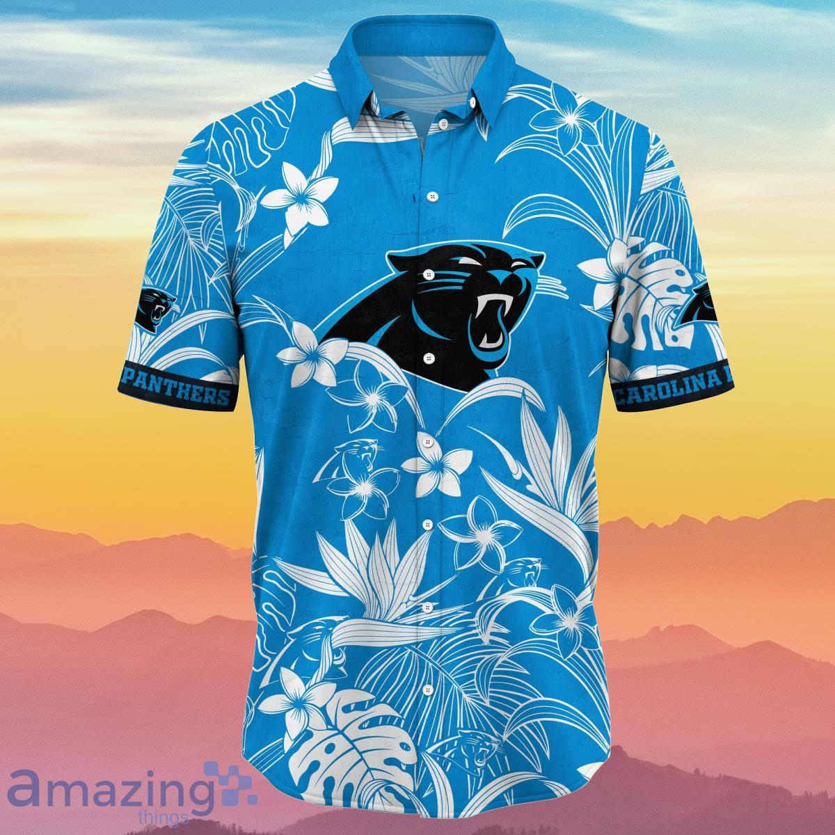 Carolina Panthers NFL Flower Hawaiian Shirt Summer Football Unique Gift For  Real Fans