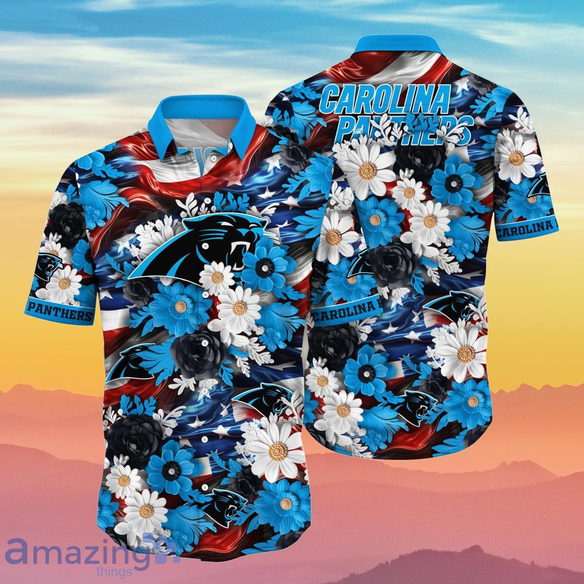 Carolina Panthers NFL Hawaii Shirt Independence Day Summer