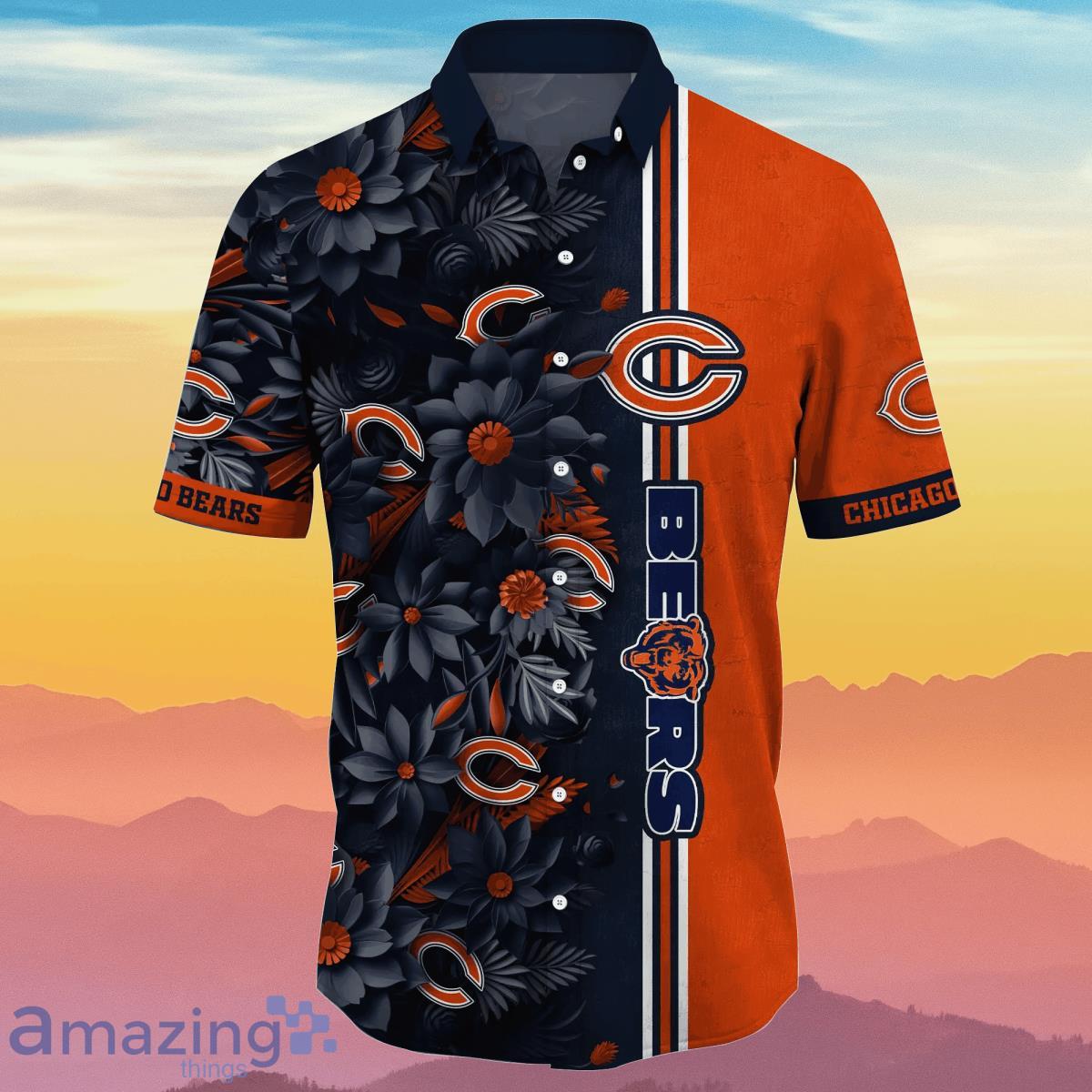 Chicago Bears-NFL Floral Hawaii Shirt-SP26042316ID02 - Welo Gift