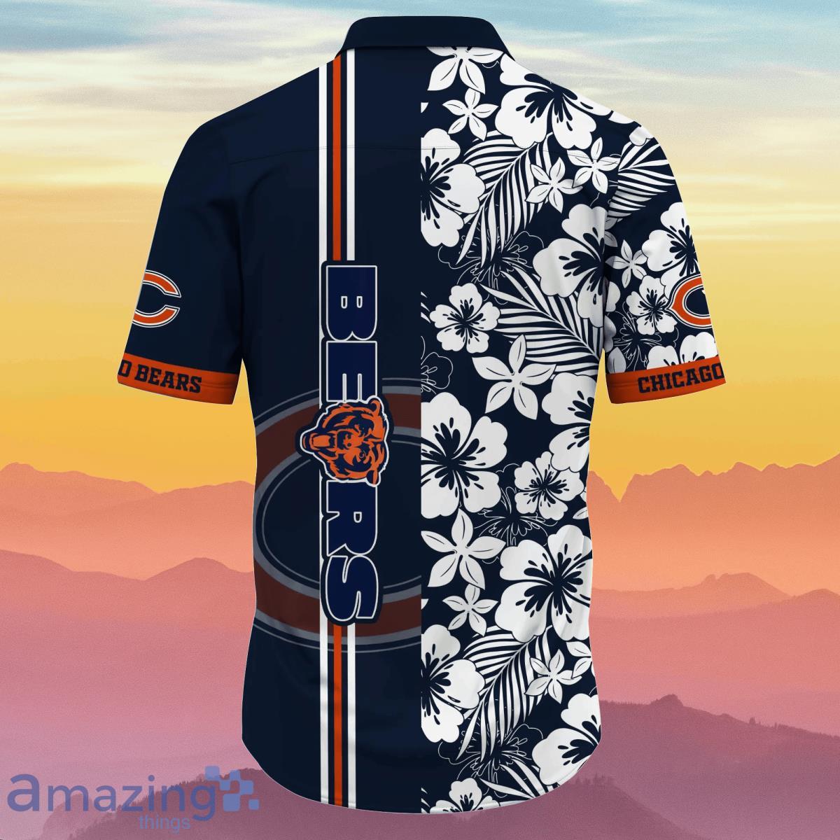 Chicago Bears NFL Flower Hawaiian Shirt Summer Football Gift For True Fans