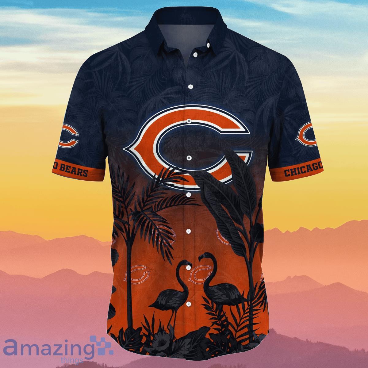 Custom Name Chicago Bears NFL Football Hawaiian Shirt And Tshirt,Bears Game  Football Gift For Men Flower Summer - Family Gift Ideas That Everyone Will  Enjoy