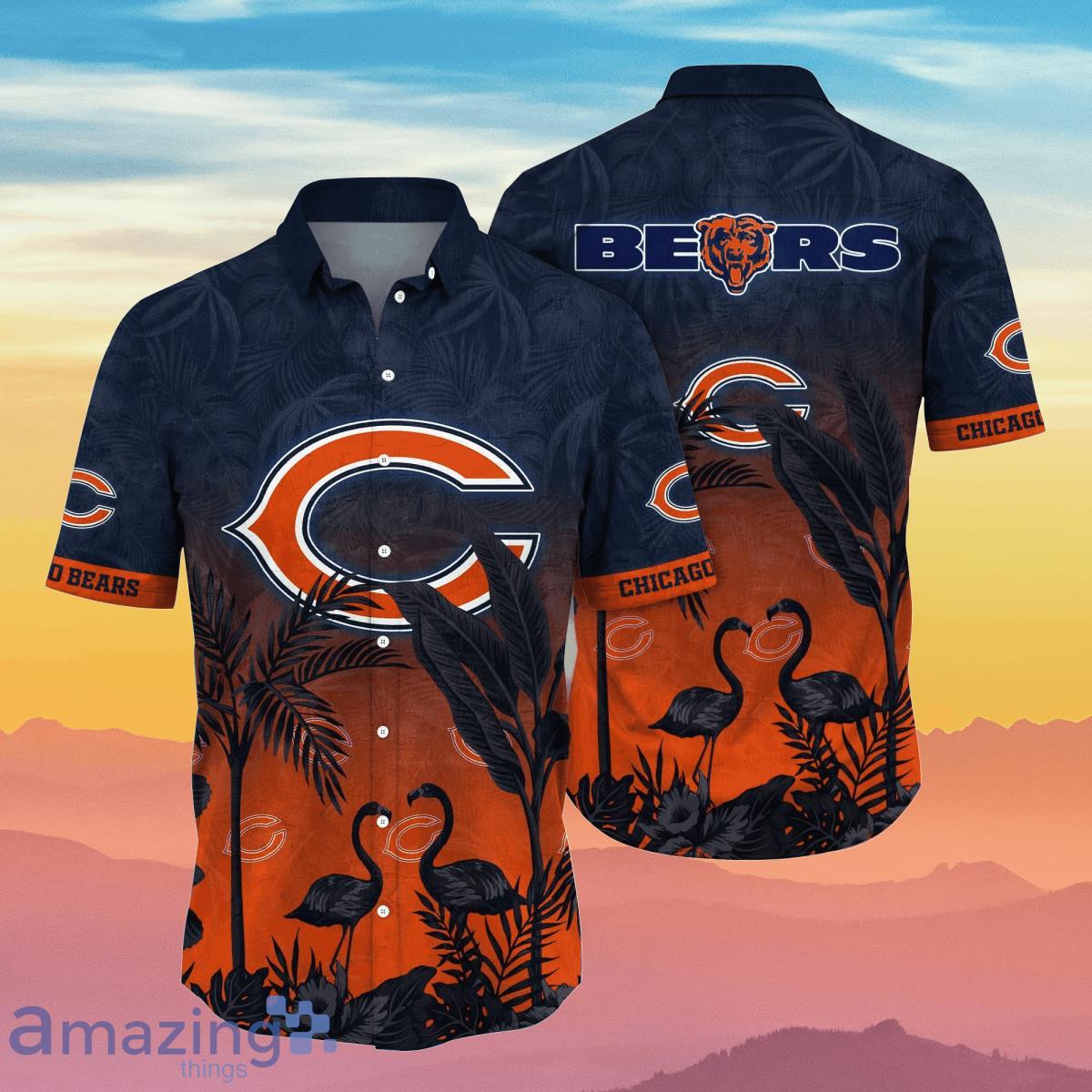 Custom Name Chicago Bears NFL Football Hawaiian Shirt And Tshirt,Bears Game  Football Gift For Men Flower Summer - Family Gift Ideas That Everyone Will  Enjoy