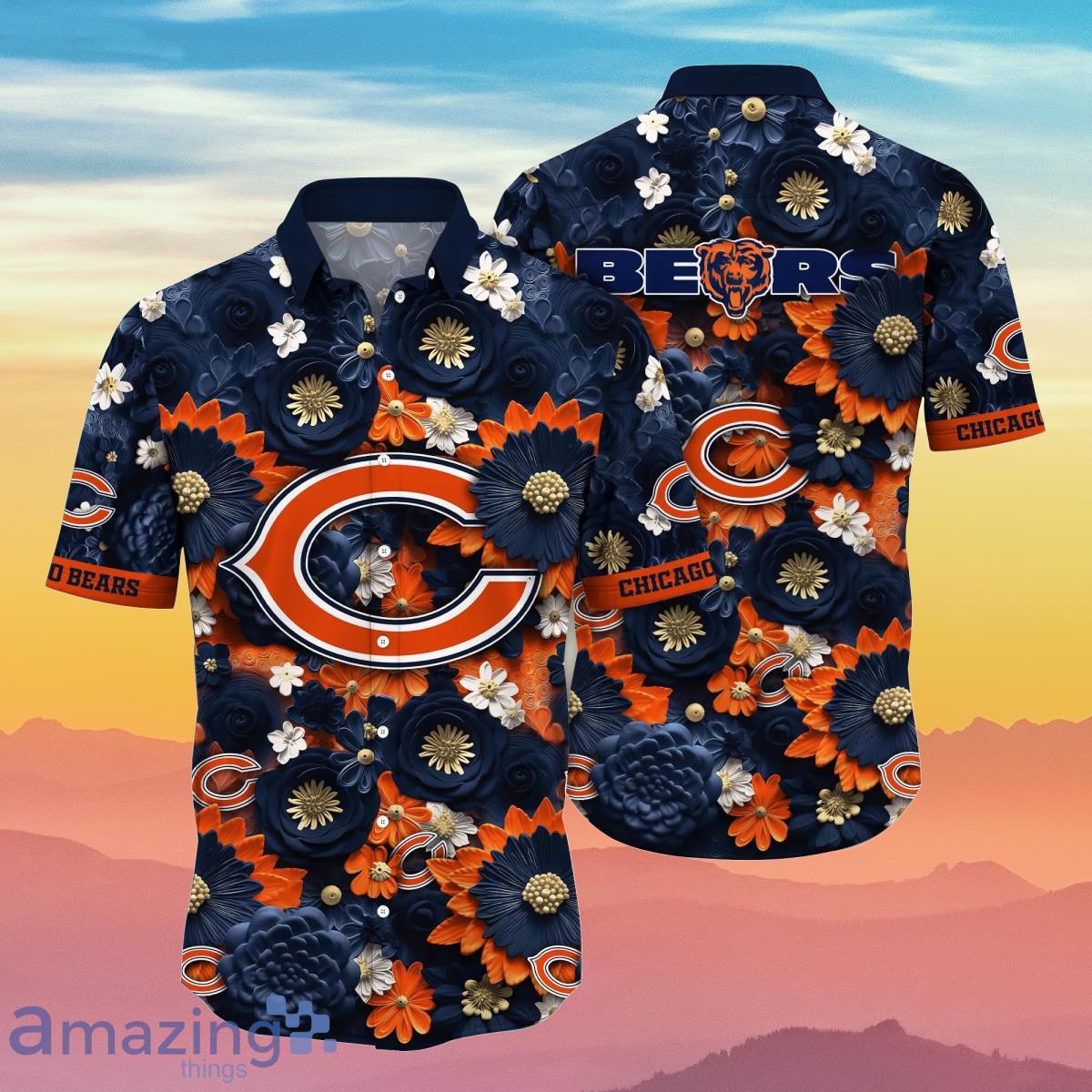 Chicago Bears NFL Hawaiian Shirt New Trending Summer Beach Shirt