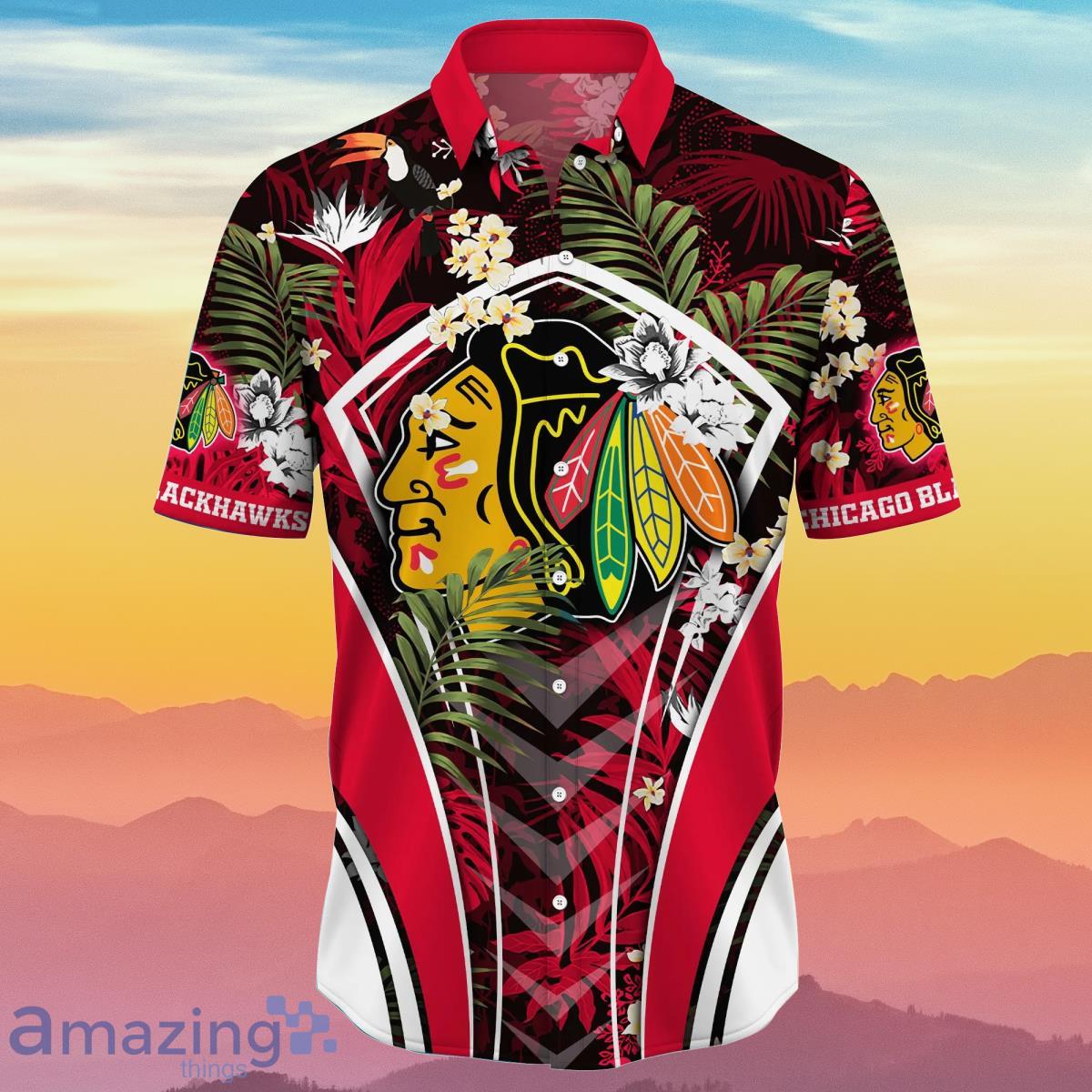 Chicago Blackhawks NHL Custom Name Hawaiian Shirt For Men Women Special  Gift For Fan - Freedomdesign
