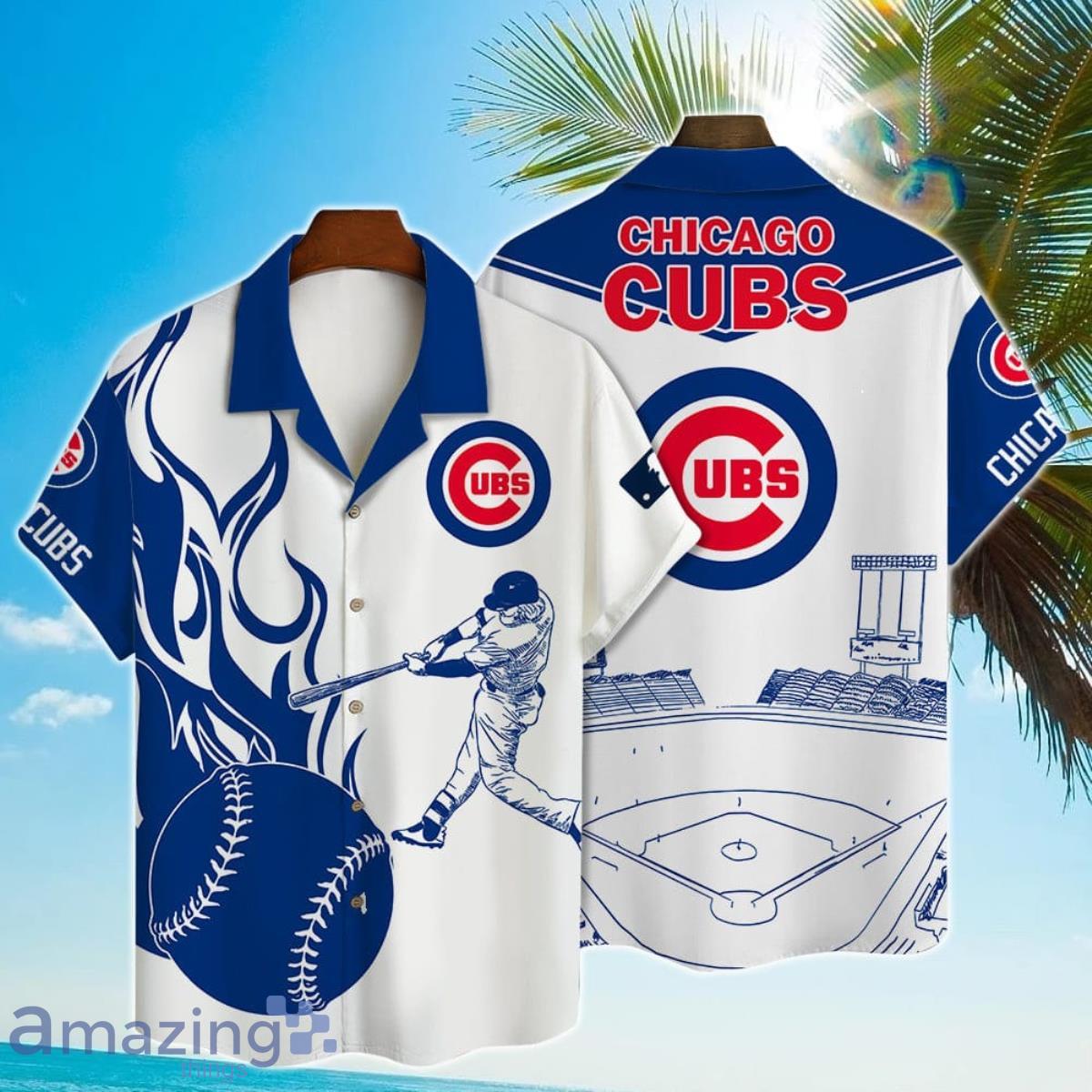 Chicago Cubs Major League Baseball 3D Print Hawaiian Shirt For Men Women Product Photo 1