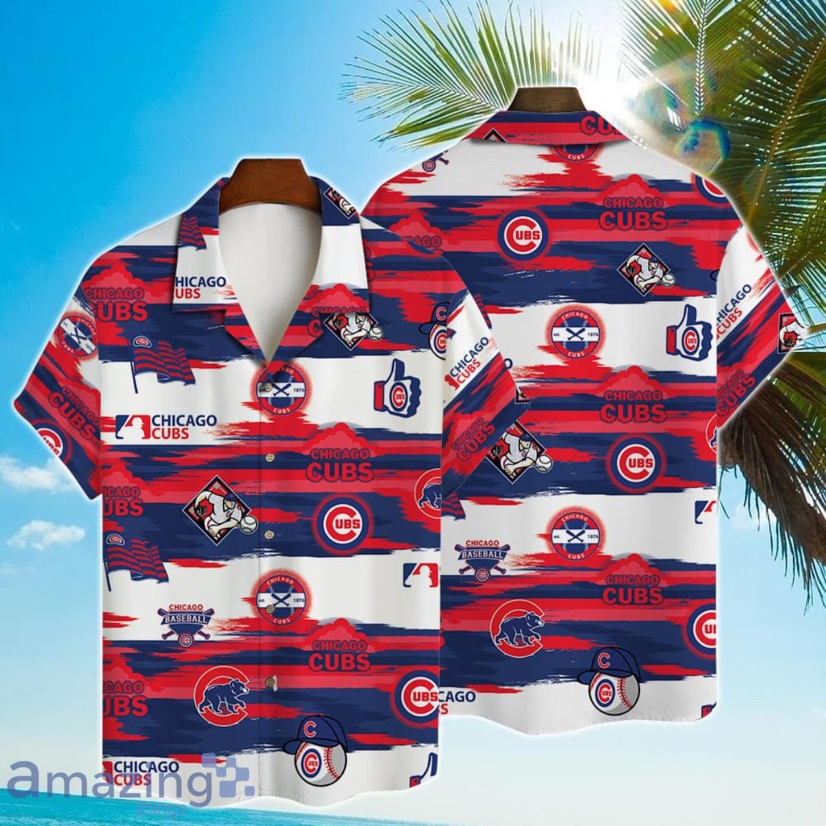 Chicago Cubs Baseball Fans Major League 3D Print Hawaiian Shirt