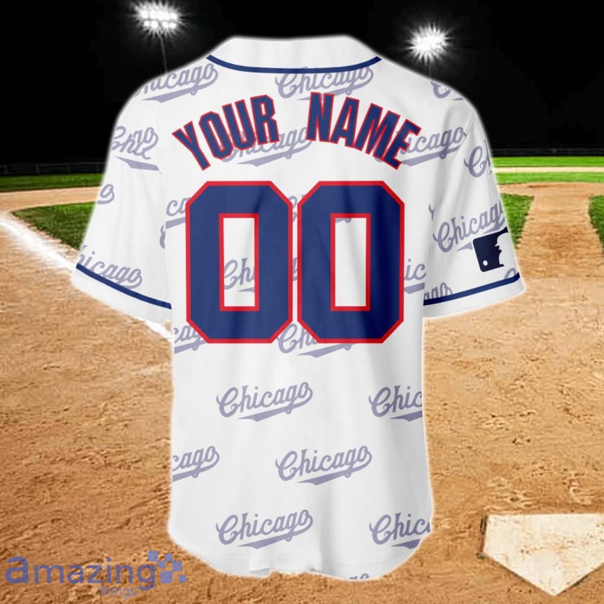 Personalized name Number MAJOR LEAGUE Cubs Style Unisex Baseball Jersey
