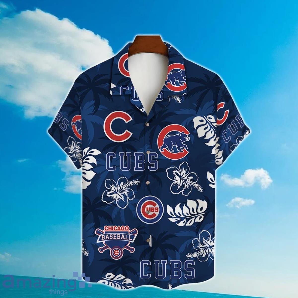 Chicago Cubs MLB Hawaiian Shirt Lush Greenery Aloha Shirt - Trendy