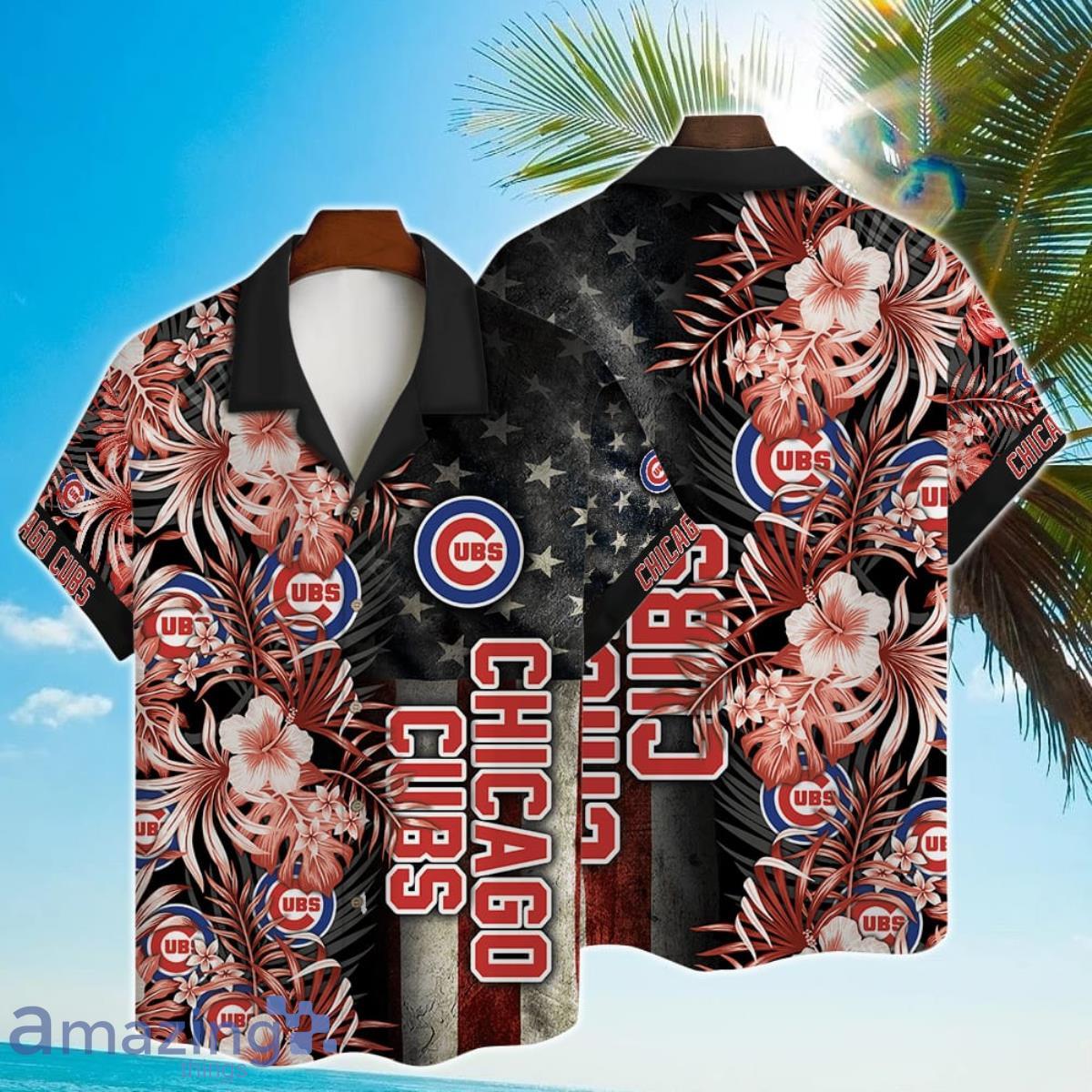 Chicago Cubs Major League Baseball 2023 AOP Short Sleeve 3D Hawaiian Shirt  Summer Gift