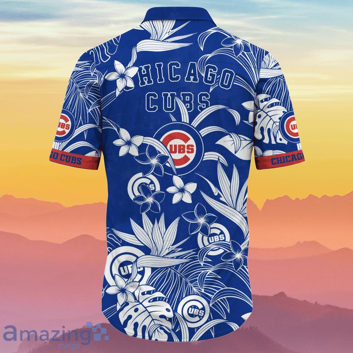 Chicago Cubs MLB Flower Hawaiian Shirt Summer Football Unique Gift