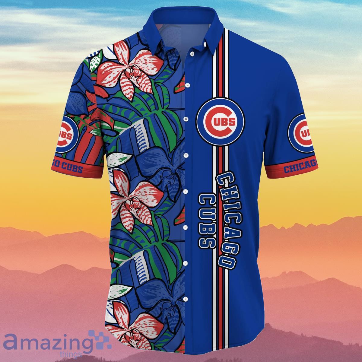 Chicago Cubs MLB Flower Hawaiian Shirt Unique Gift For Real Fans